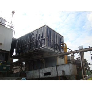 Cabine machine acoustique avec lanières PVC