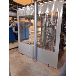 cloison souple anti-bruit sur machine