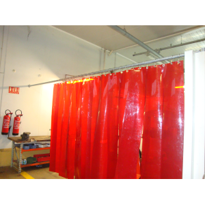 Rideaux anti étincelle et anti rayon lumineux de soudure