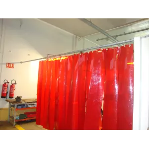 Rideaux anti étincelle et anti rayon lumineux de soudure