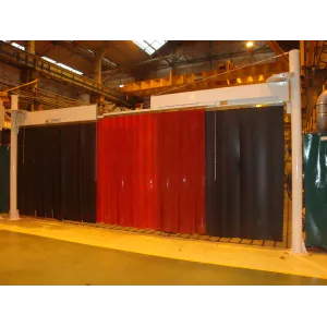 Rideau à lanières pvc de soudure