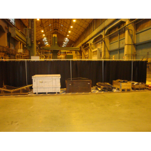 Rideau à lanières pvc de soudure