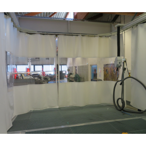 Cloison de confinement