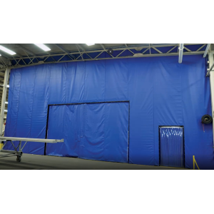 Cloison anti contamination croisée