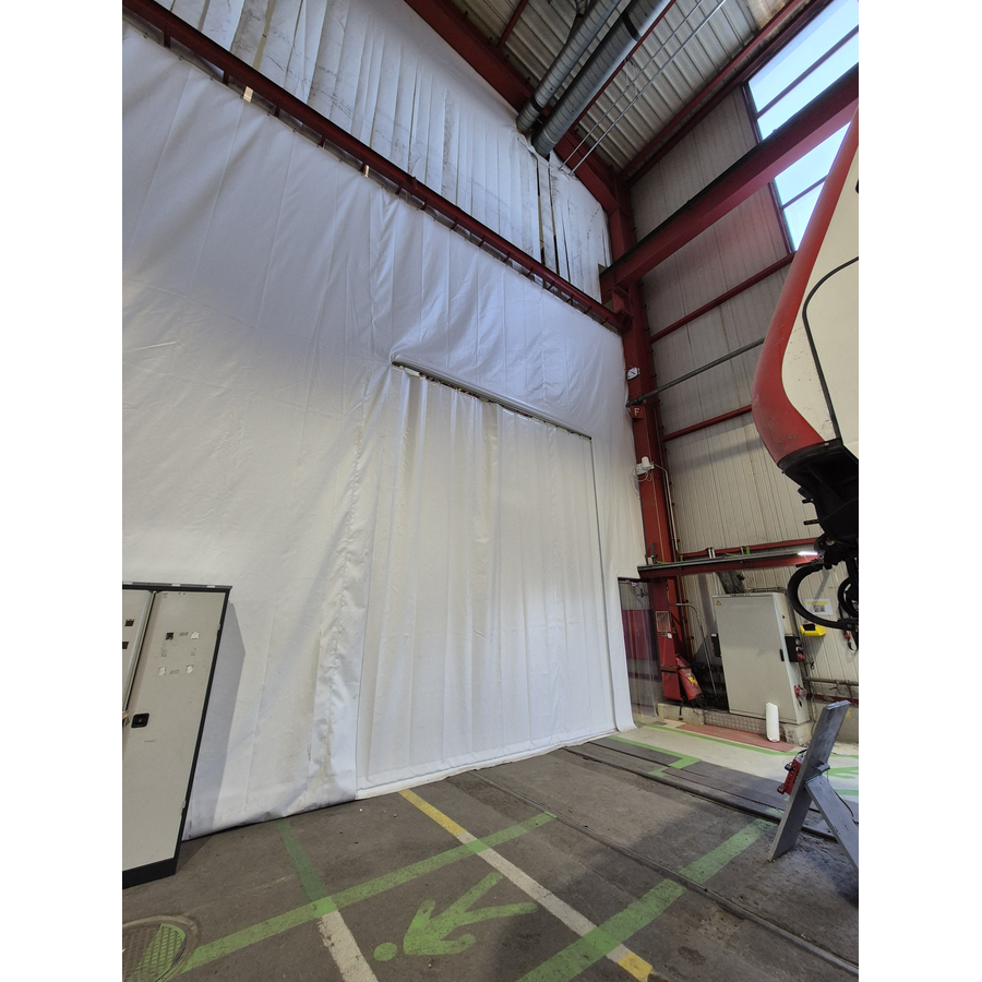 Cloison anti contamination croisée