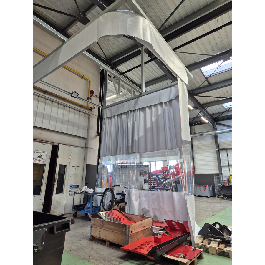 Séparation espace atelier