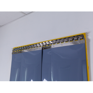 lanières PVC opaques grise