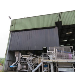 Rideau industriel anti-bruit