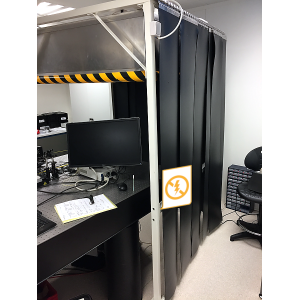 structure de rideau de confinement ATEX