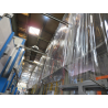 rideau de plexiglas transparent souple