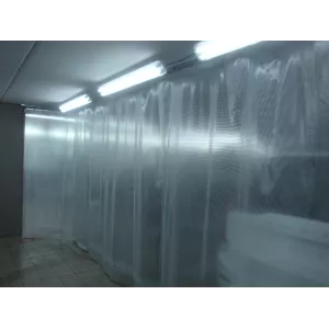 Cloison temporaire de chantier