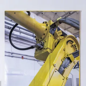 Rideau à lanières pvc imprimées