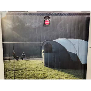 Rideau à lanières imprimées pour commerce et ERP public