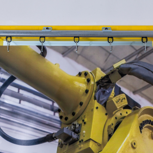 rail pour bâche imprimé amovible