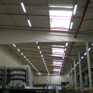 Écran de cantonnement ERP