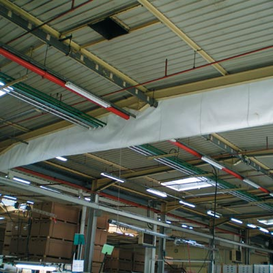 Écran de cantonnement de hangar