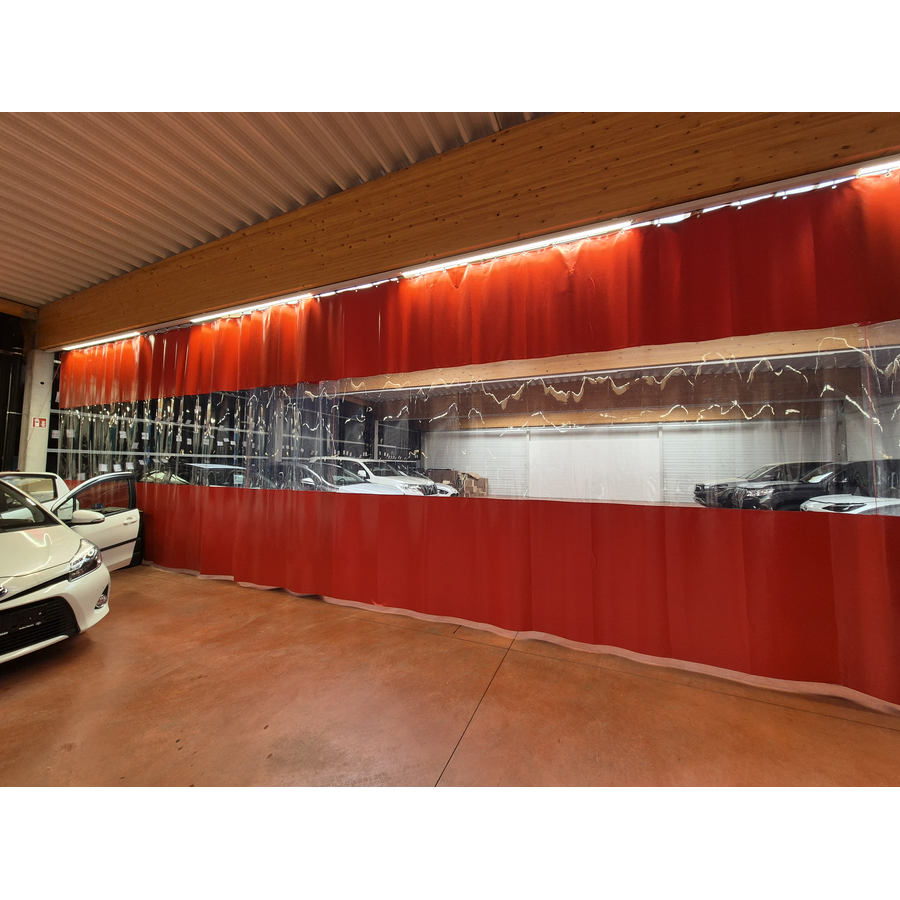 Rideau souple coulissant pour atelier