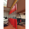 Rideau souple coulissant séparation atelier