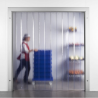 Rideau pvc pour chambre froide