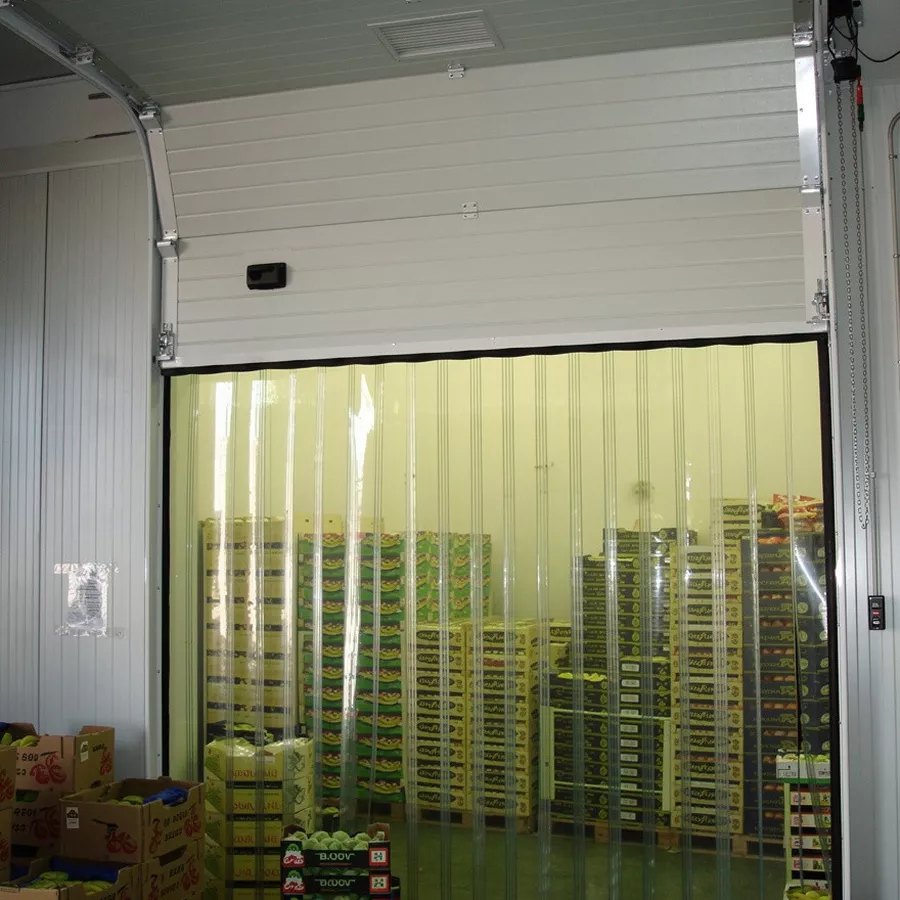 Rideau plastique pour chambre froide positive