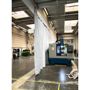 rideau souple de séparation pour atelier