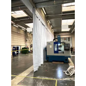 rideau souple de séparation pour atelier
