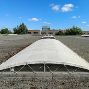 bâche solaire pour skydôme