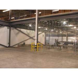 Rideau PVC industriel transparent