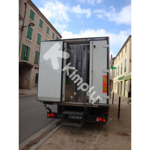 Porte à lanières de camion frigorifique ou container frigorifique