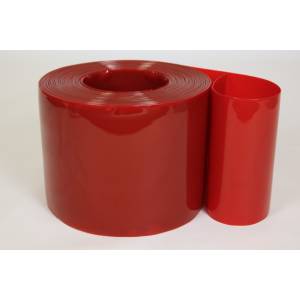 Rouleau de feuille PVC opaque rouge