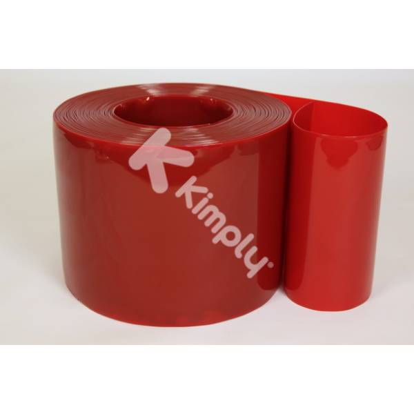 Rouleau de feuille PVC opaque rouge