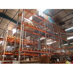 Filet anti-chute rack de stockage