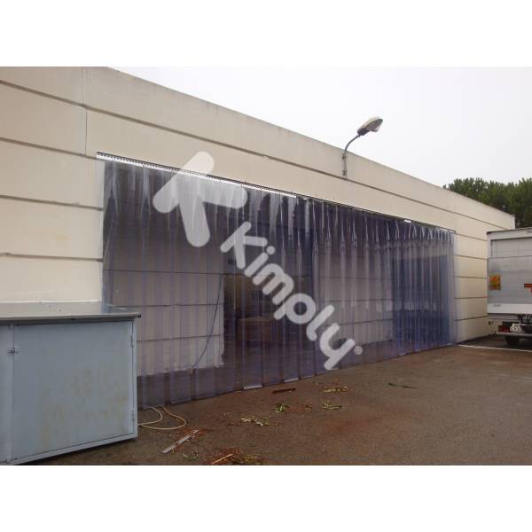 Store à Rouleau en PVC Transparent ImperméAble，Rideau De BâChe ExtéRieur  ImperméAble Rideau，Store Rouleau Transparent RéSistant Aux IntempéRies pour