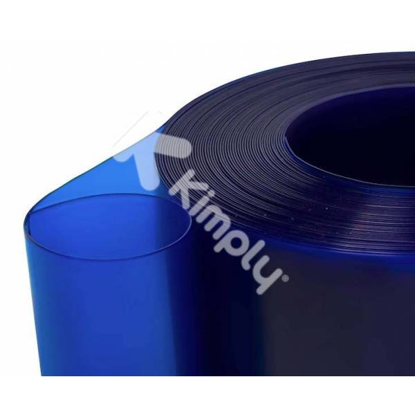 Lanières PVC souple 2mm transparent. Rouleau de 50m