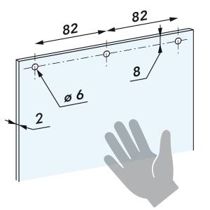 Lanière PVC transparente