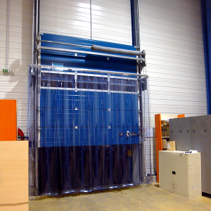 Porte à lanières pvc