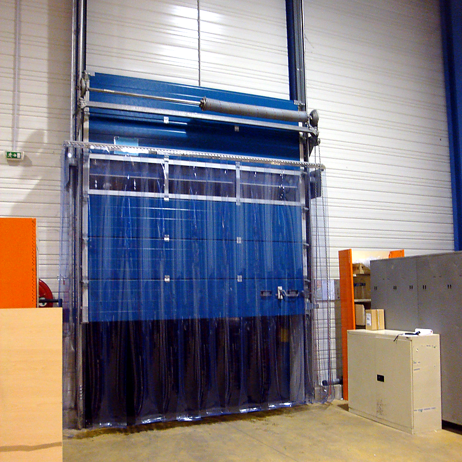 Porte à lanières pvc