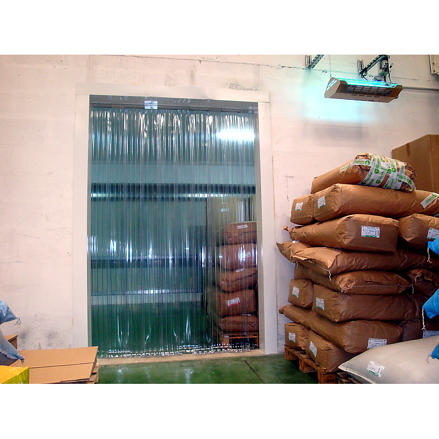 Porte souple à lanières transparentes, lanière pour porte souple