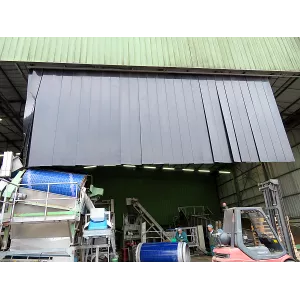 Bande PVC opaque noir