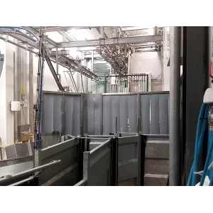 Lanière PVC opaque gris