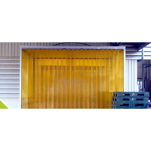 Bande pvc souple jaune