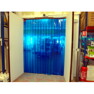 Bandes pvc souple bleu