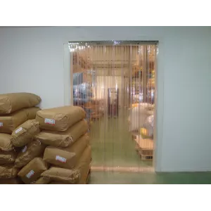 Rideau plastique pour chambre froide positive