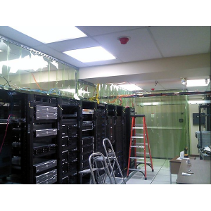 rideau à lanières anti-statiques pour zone ATEX