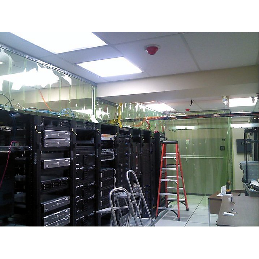 rideau à lanières anti-statiques pour zone ATEX