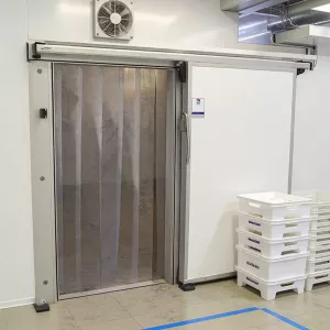 Rideau plastique pour chambre froide positive