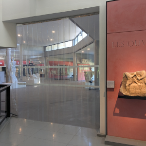 porte à lanière ignifugée non feu