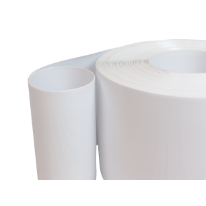 Rouleau de feuille PVC opaque blanc