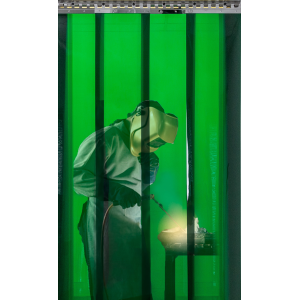 Rouleau de lanière pvc souple de soudure vert