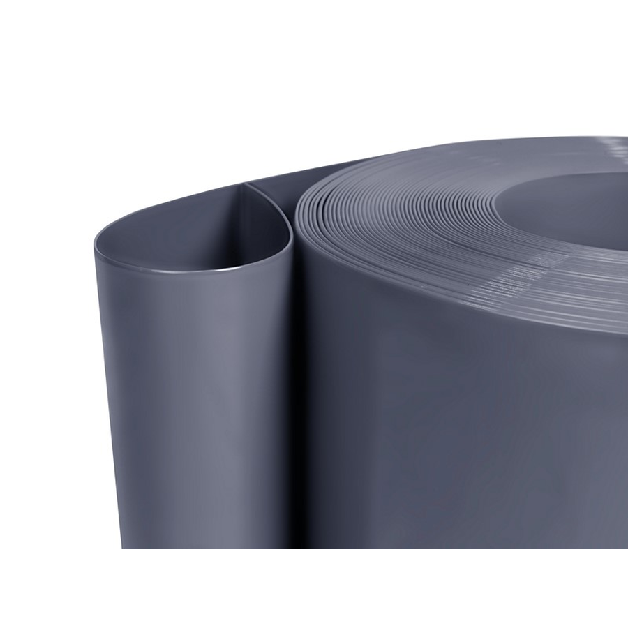 Rouleau de lanières pvc souple opaque gris